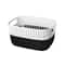 Simplify 9.4" Small 2-Tone Decorative Storage Basket